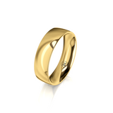 Men's Yellow Gold Wedding Band
