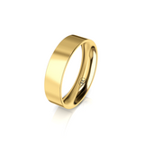 Men's Yellow Gold Wedding Band