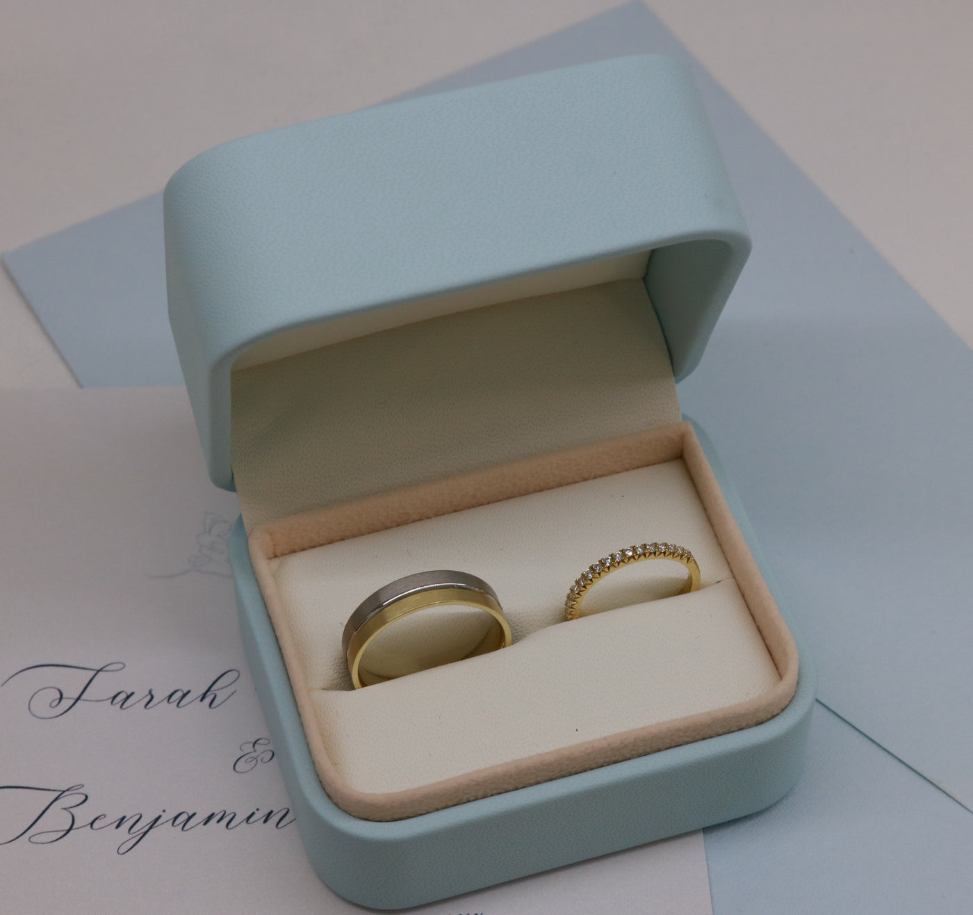 Wedding Ring Box Engagement Ring Box Wedding Ceremony Engagement Proposal Gift Jewellery Box Jewellery Tools Packaging Double Ring Box