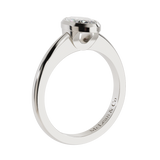 Bezel Marquise Cut Solitaire Engagement Ring