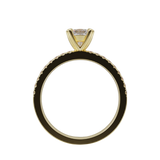 "Demi" One Carat Cushion Cut Lab Grown Diamond Engagement Ring