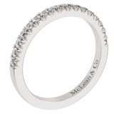 Diamond Wedding Stacker Band