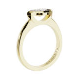 East West Marquise Cut Diamond Ring