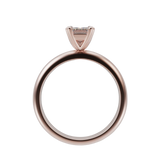 "Luxe" Emerald Cut Engagement Ring