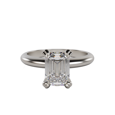 "Luxe" 1.00 Carat Emerald Cut Engagement Ring