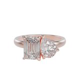 Toi et Moi Lab Grown Diamond Ring