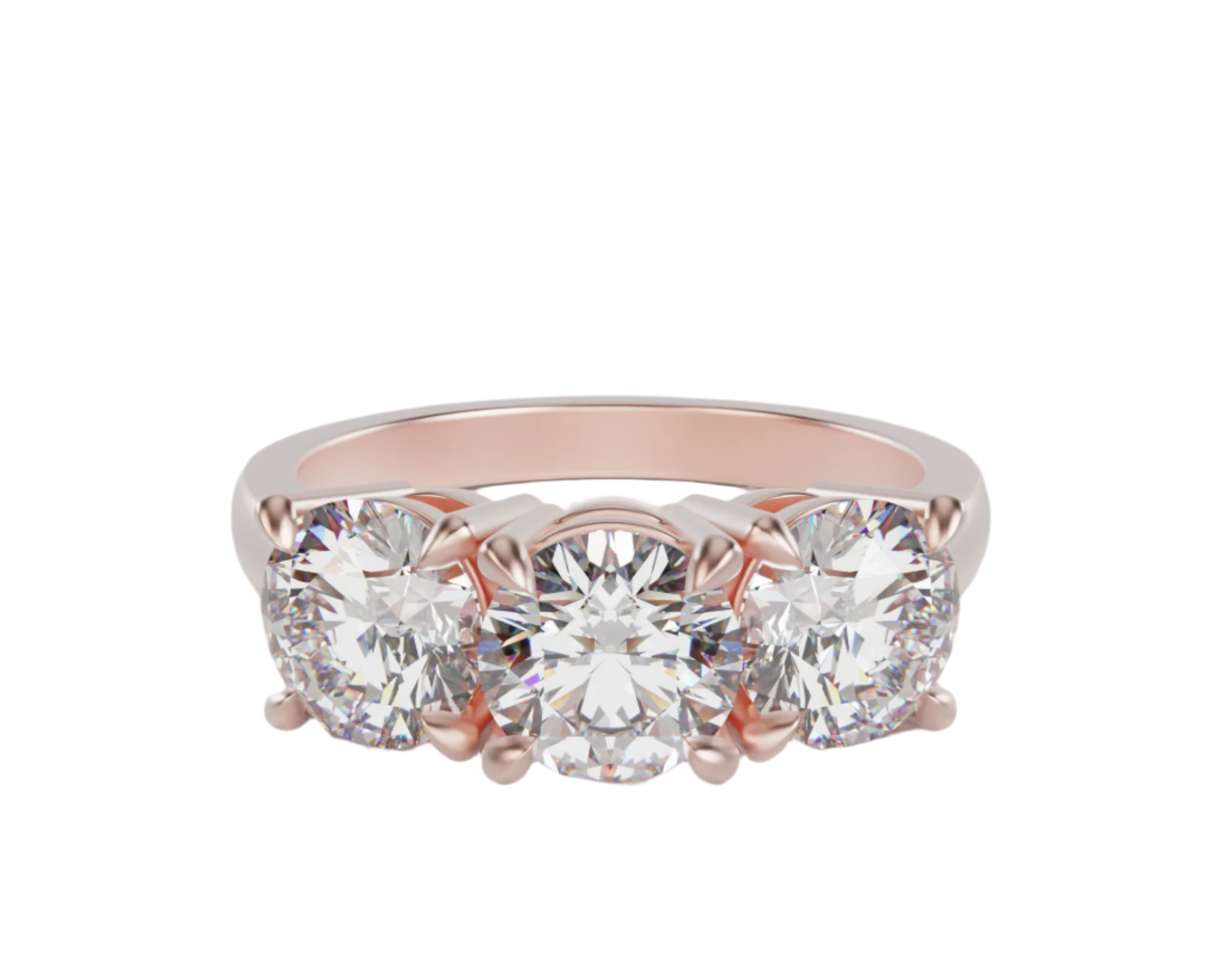 Diamond Trilogy Ring