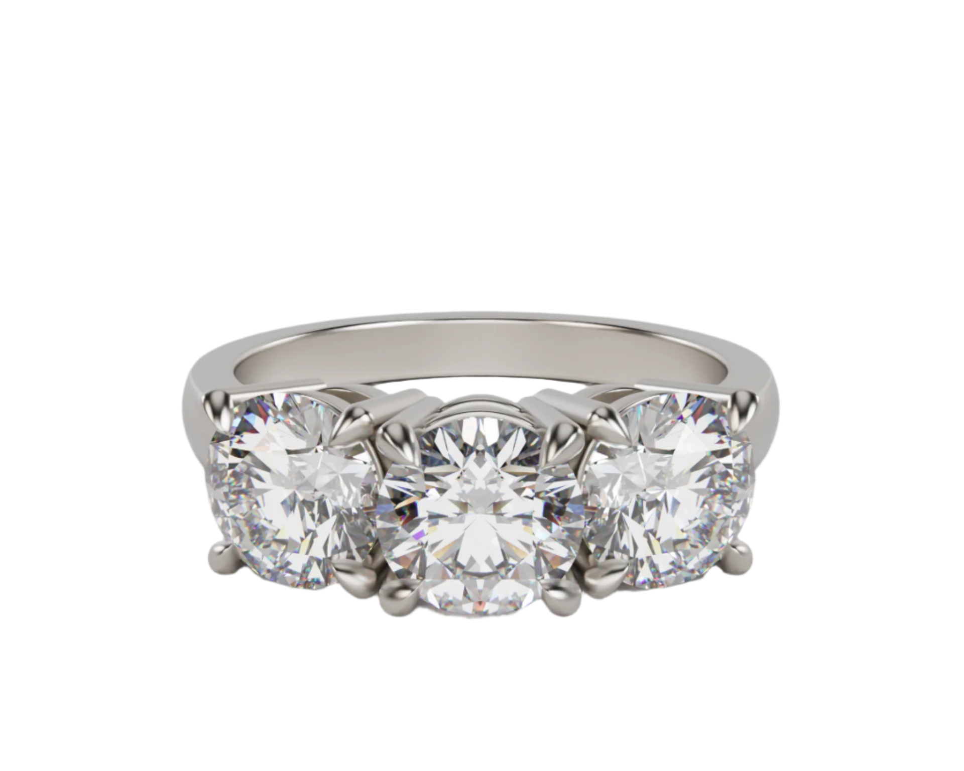 Diamond Trilogy Ring