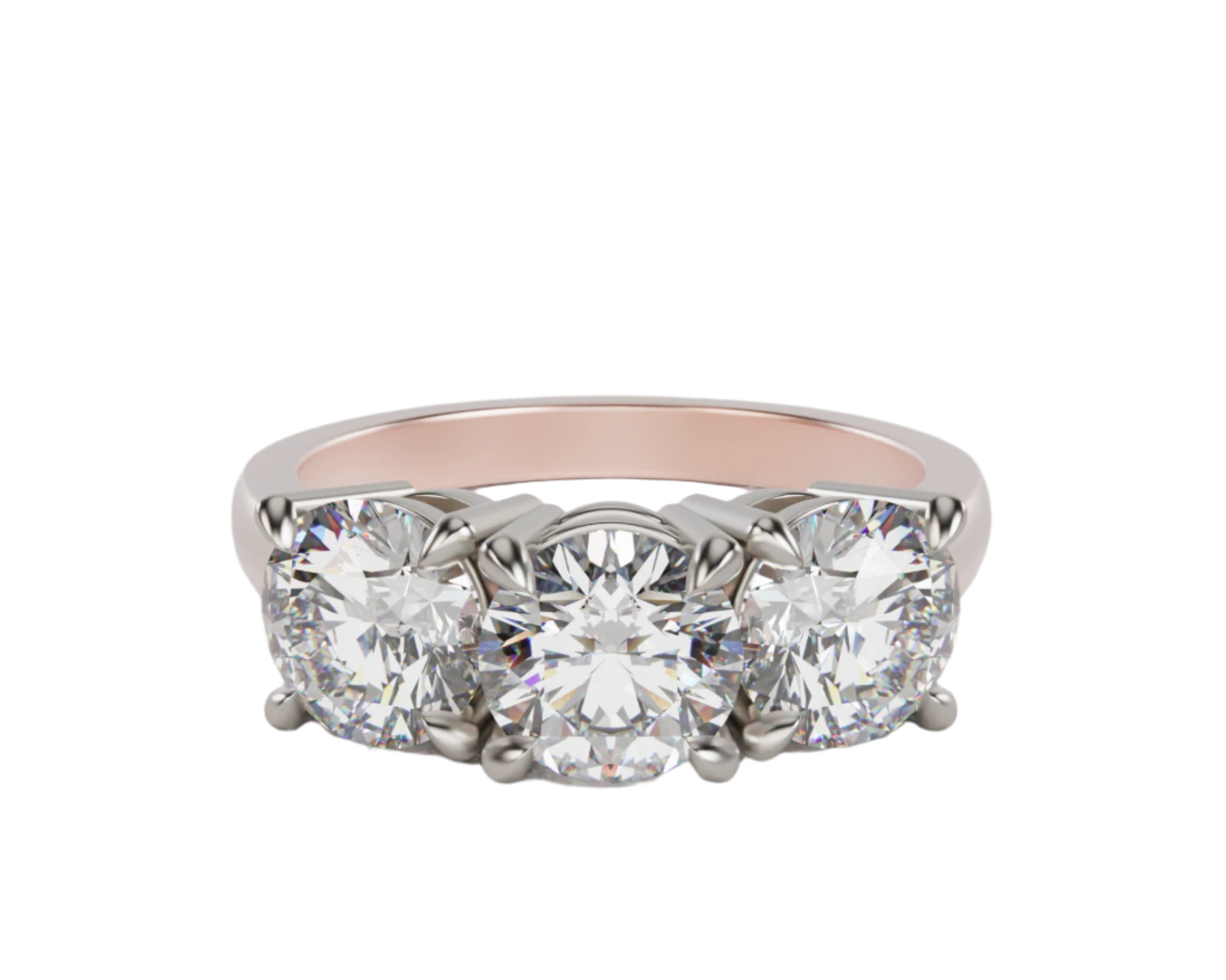 Diamond Trilogy Ring