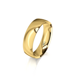 Men's Yellow Gold Wedding Band