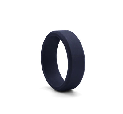 Coloured Silicone Ring 8 MM wedding ring band for your active lifestyle