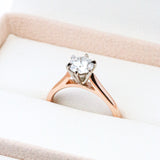 "Vienna" Lab Grown Diamond Engagement Ring Round Cut