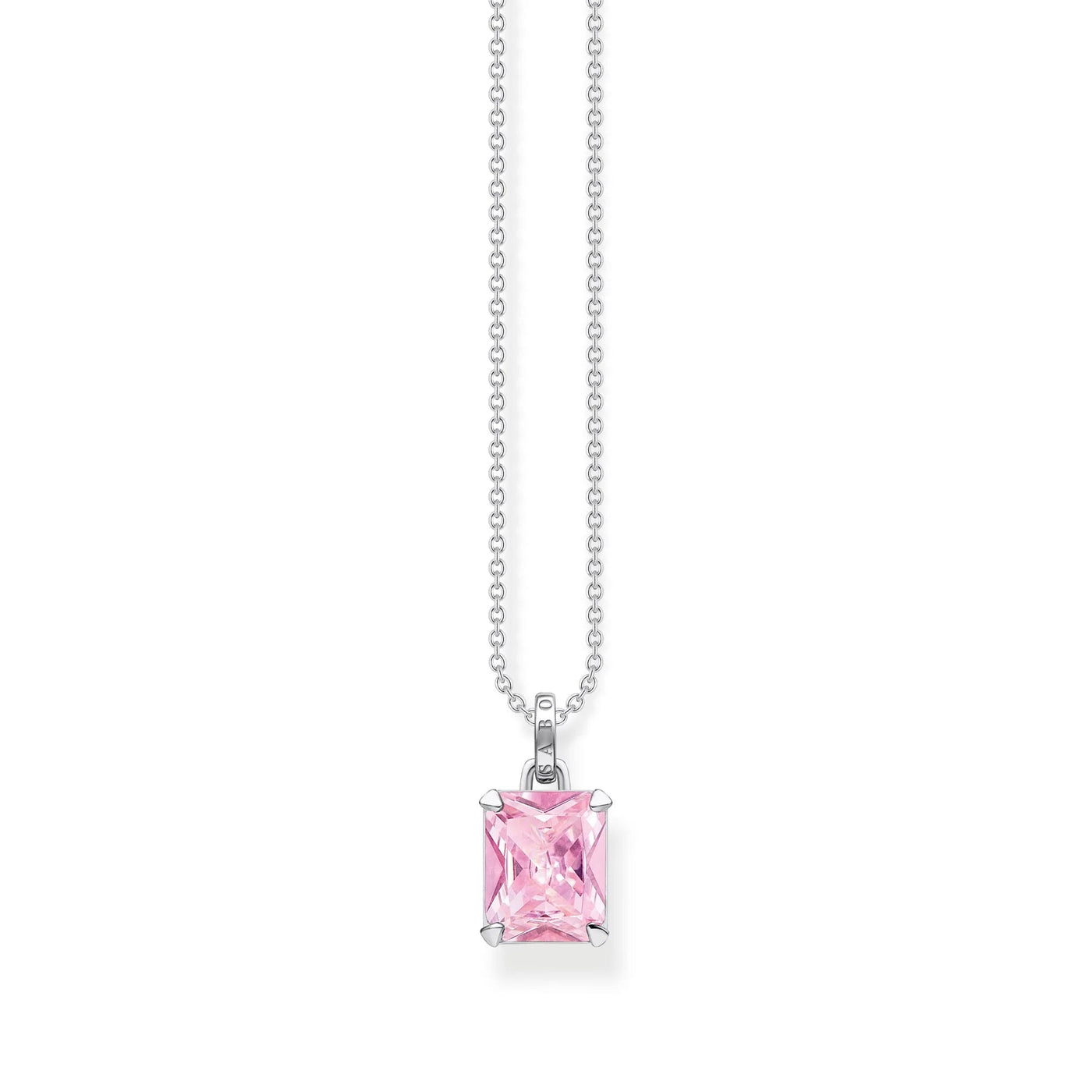 THOMAS SABO Heritage Pink Stone Necklace