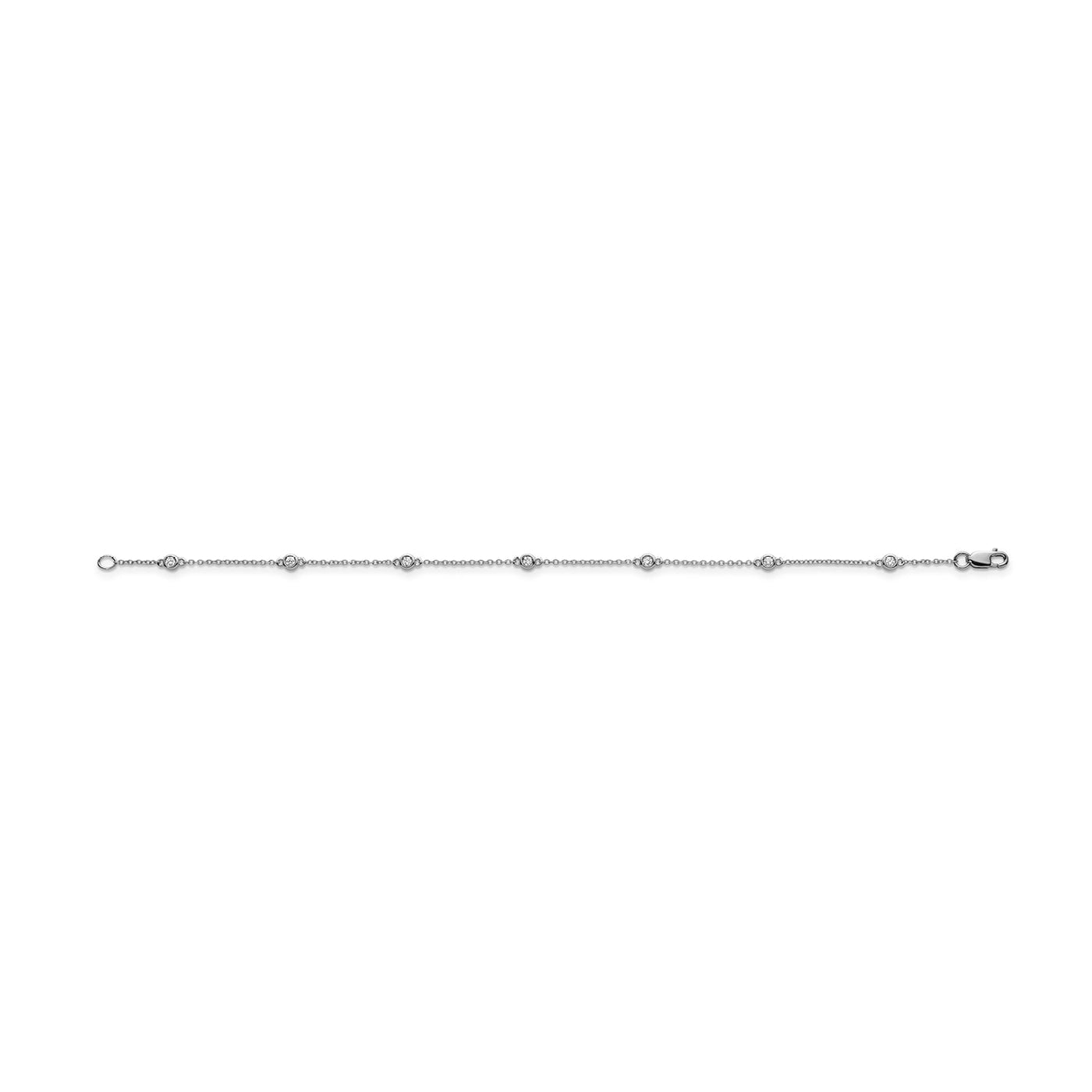 Minimalist Diamond Bracelet Lab Grown