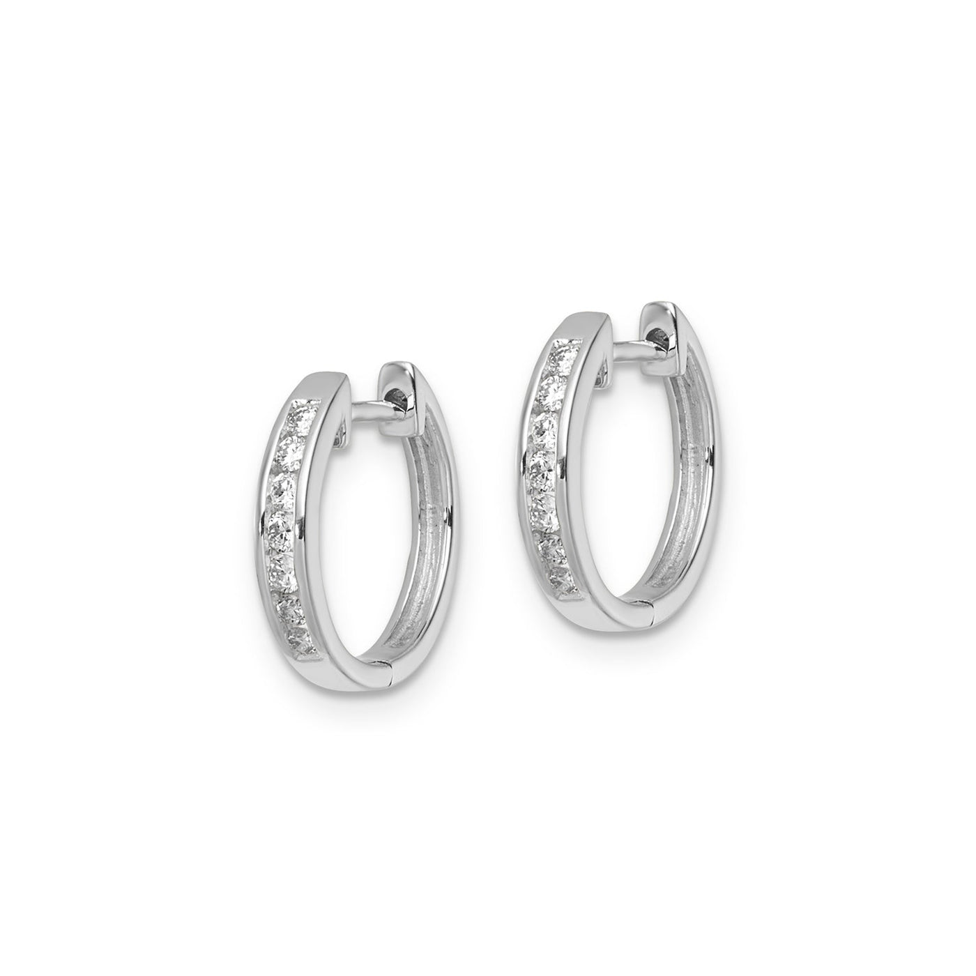 0.25ct Lab Grown Diamond Earrings in 9K White Gold