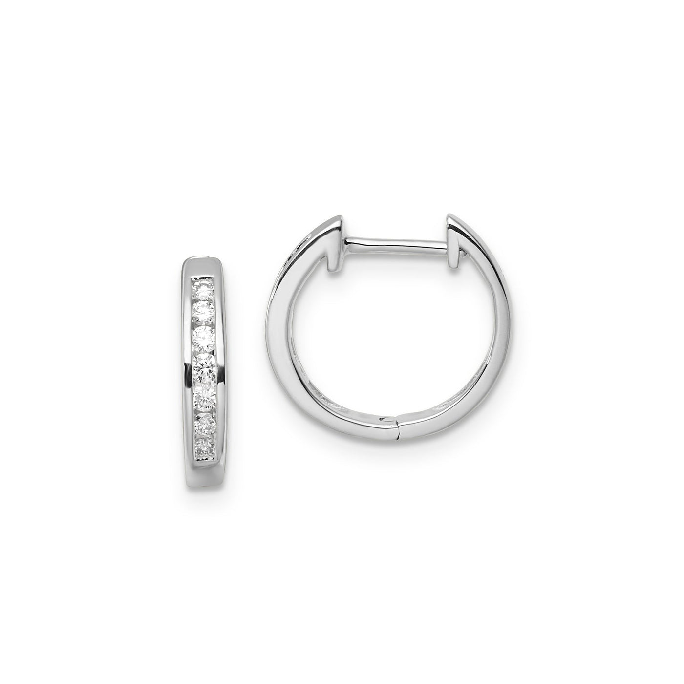 0.25ct Lab Grown Diamond Earrings in 9K White Gold