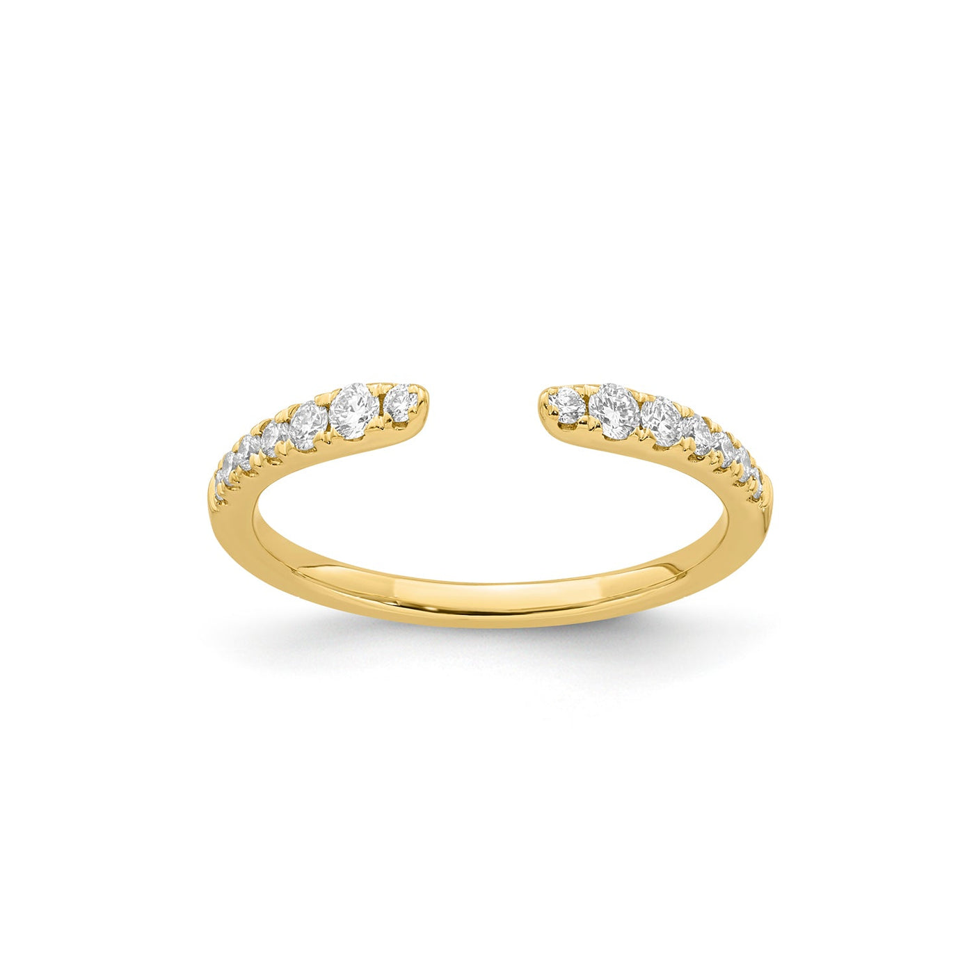 0.24ct Lab Grown Diamond Ring in 9K Yellow Gold