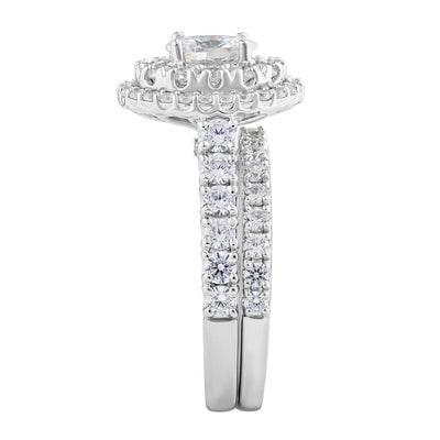 2.45ct Lab Grown Diamond Ring in 18K White Gold