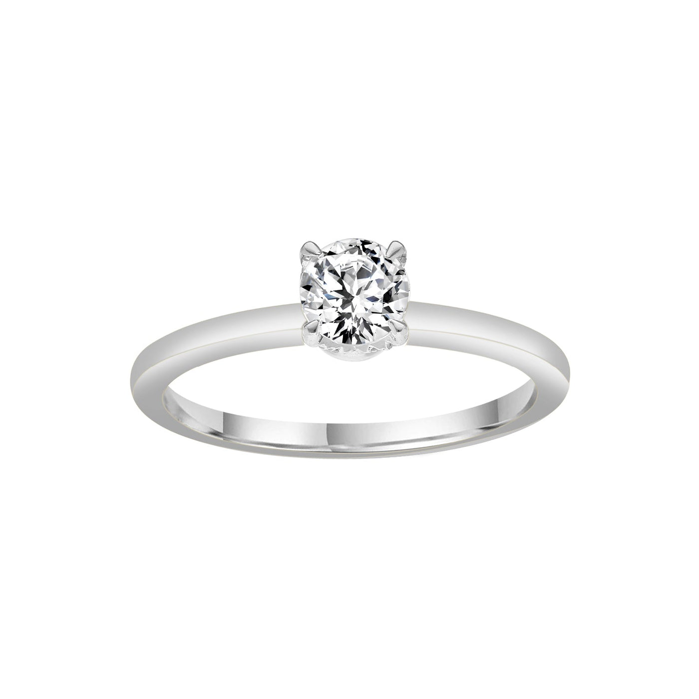 0.58ct Diamond Engagement Ring