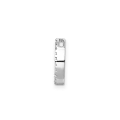 0.25ct Lab Grown Diamond Pendant in 9K White Gold