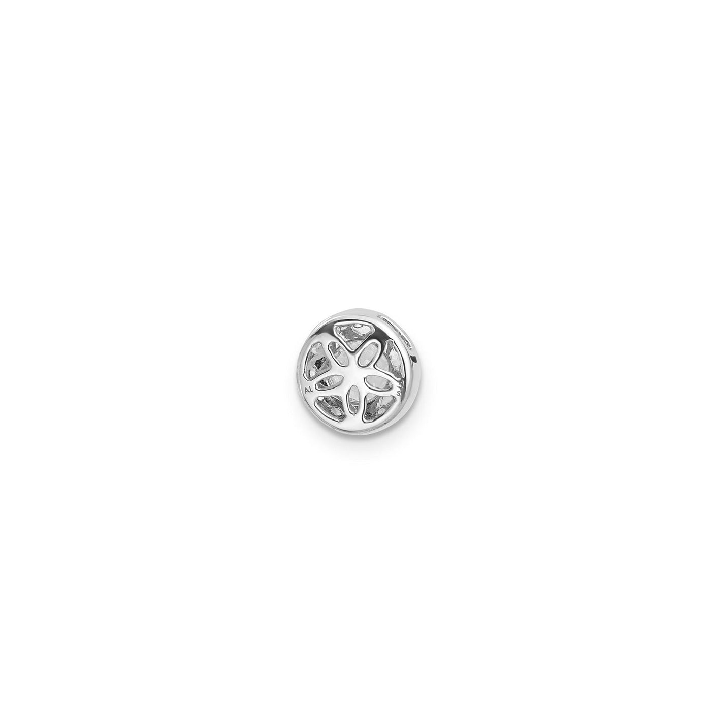 0.50ct Lab Grown Diamond Pendant in 9K White Gold