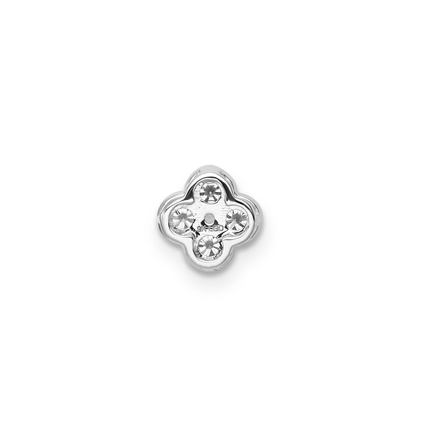 0.25ct Lab Grown Diamond Pendant in 9K White Gold