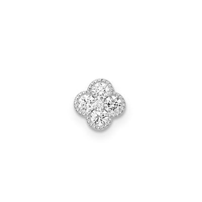 0.25ct Lab Grown Diamond Pendant in 9K White Gold