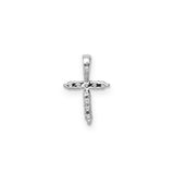 Petite Diamond Initial Pendant T