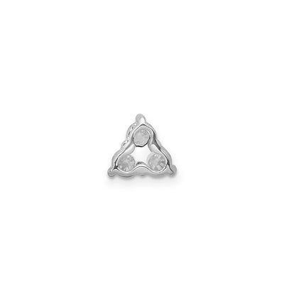 0.50ct Lab Grown Diamond Pendant in 9K White Gold