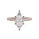 "Elsa" One Carat Marquise Cut Diamond Engagement Ring