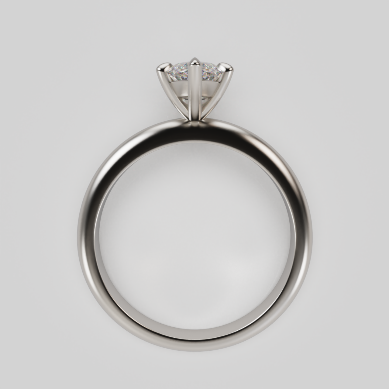 "Atlanta" Lab Grown Diamond Solitaire Engagement Ring Marquise Cut Nivoda test