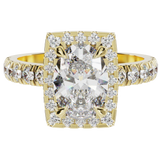 "Anna" Lab Grown Diamond Engagement Ring Oval Cut