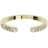 Open Split Diamond Wedding Ring