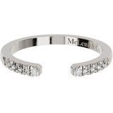 Open Split Diamond Wedding Ring