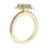 "Anna" Lab Grown Diamond Engagement Ring Oval Cut