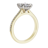 Oval Diamond Engagement Ring