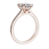 Oval Diamond Engagement Ring