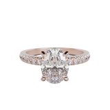 "Elsa" One Carat Oval Lab Grown Diamond Engagement Ring