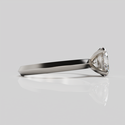"Hana"  Oval Cut Lab Grown Diamond Engagement Ring