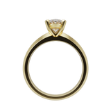 "Hana"  Oval Cut Lab Grown Diamond Engagement Ring