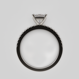 "Elsa" Lab Grown Diamond Princess Cut Diamond Engagement Ring