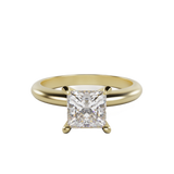 "Brooklyn" Princess Solitaire Lab Grown Diamond Engagement Ring