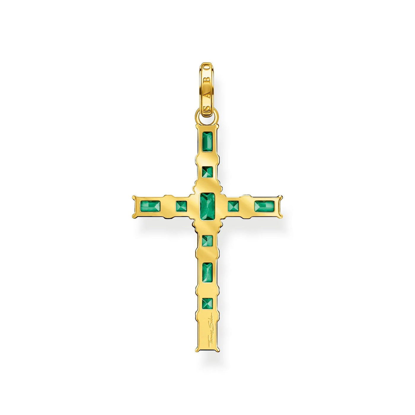 THOMAS SABO Heritage Green Cross Pendant