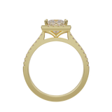 "Sophia" Princess Cut Diamond Engagement Ring