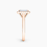 Maya Halo Lab Grown Diamond Engagement Ring