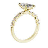 "London" Radiant Cut Engagement Ring