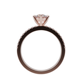 "Elsa" Lab Grown Diamond Round Brilliant Cut Engagement Ring