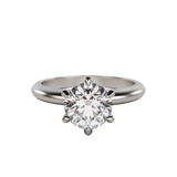 "Dana"  Round Solitaire Lab Grown Diamond Engagement Ring
