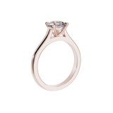 "Ella" Solitaire Round Brilliant Cut Engagement Ring