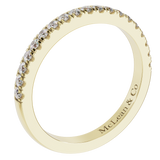 Diamond Wedding Ring Scalloped